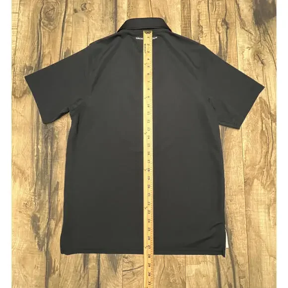 Under Armour HeatGear Performance Polo Golf Shirt Mens Small Fit Black Active. - Picture 7 of 13